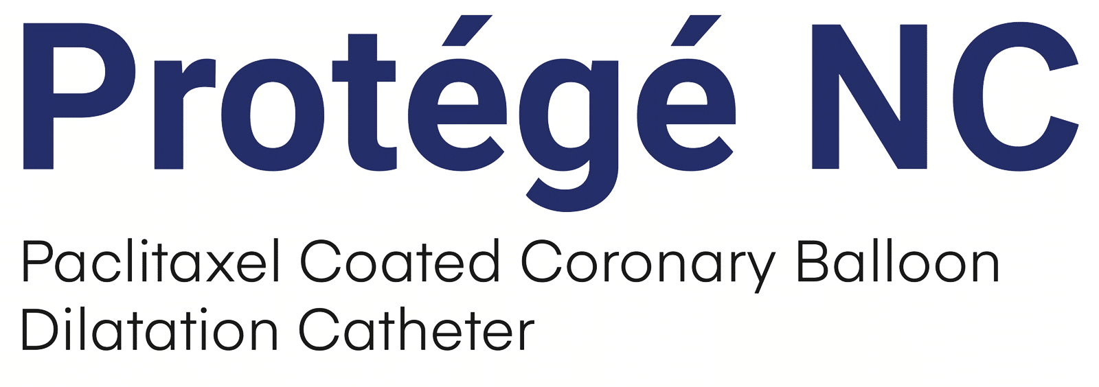 Official Protégé NC paclitaxel-coated coronary balloon product graphic